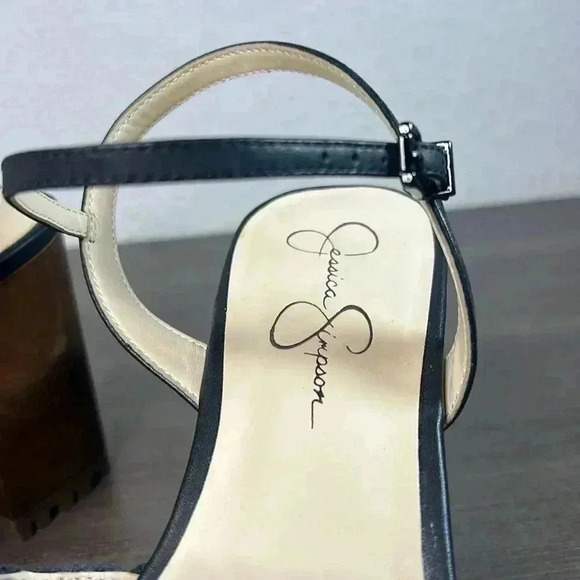 Jessica Simpson Timia Womens Woven Slingback Platform Sandals - Picture 9 of 12